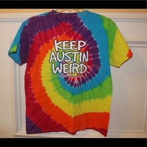 Keep Austin weird tie dye t-shirt!